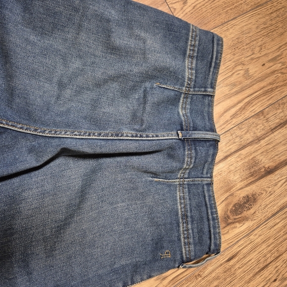 Pilcro Eventide High Rise Wide Leg Trouser jeans Anthropologie Flare 26 - Picture 7 of 11